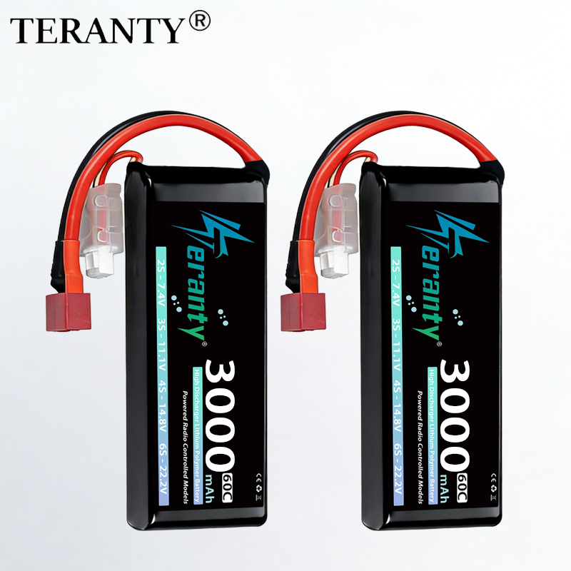 Rc Hobby Vehicles - Bateria Lipo TERANTY 2S 3000mAh 7.4V