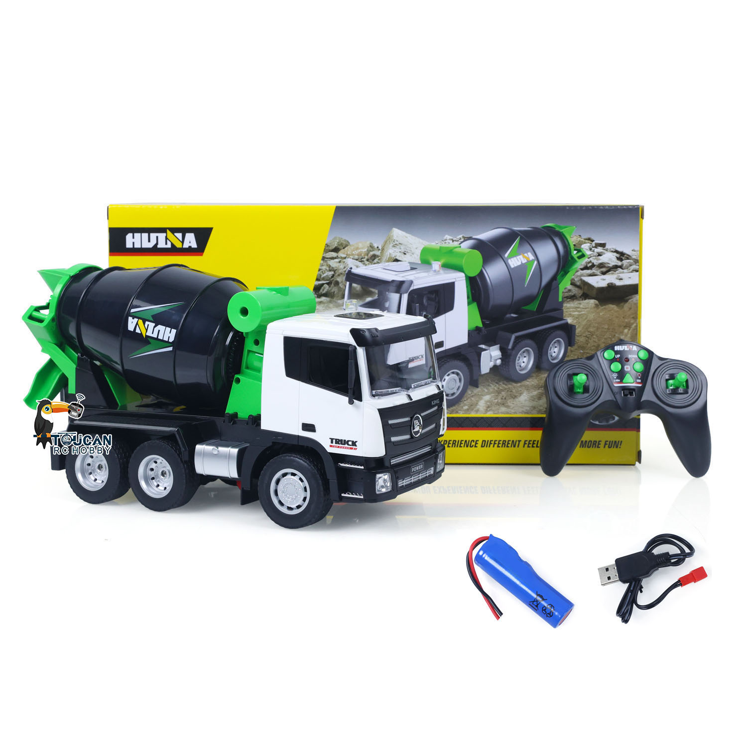 Rc Hobby Toucan - HUINA 1/18 1557 2.4G 9CH Carro