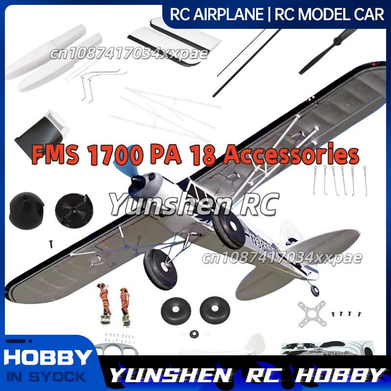 Rc Hobby Vehicles - Adesivos decorativos para avião FMS RC,