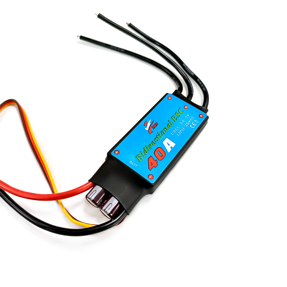 Esc Waterproof 60A - ZMR 12A-80A Bidirecional Brushless ESC RC