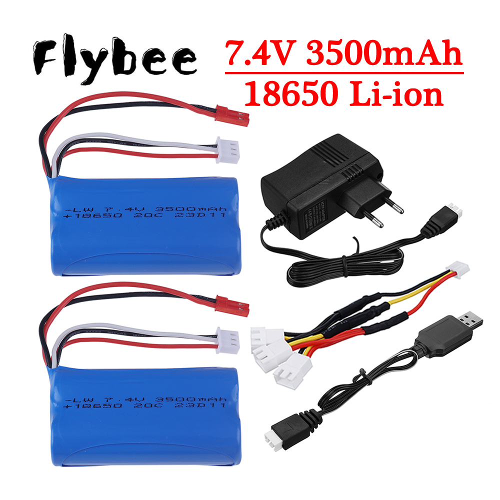 Rc Hobby Vehicles - Bateria de íon-lítio atualizada de 3000mAh