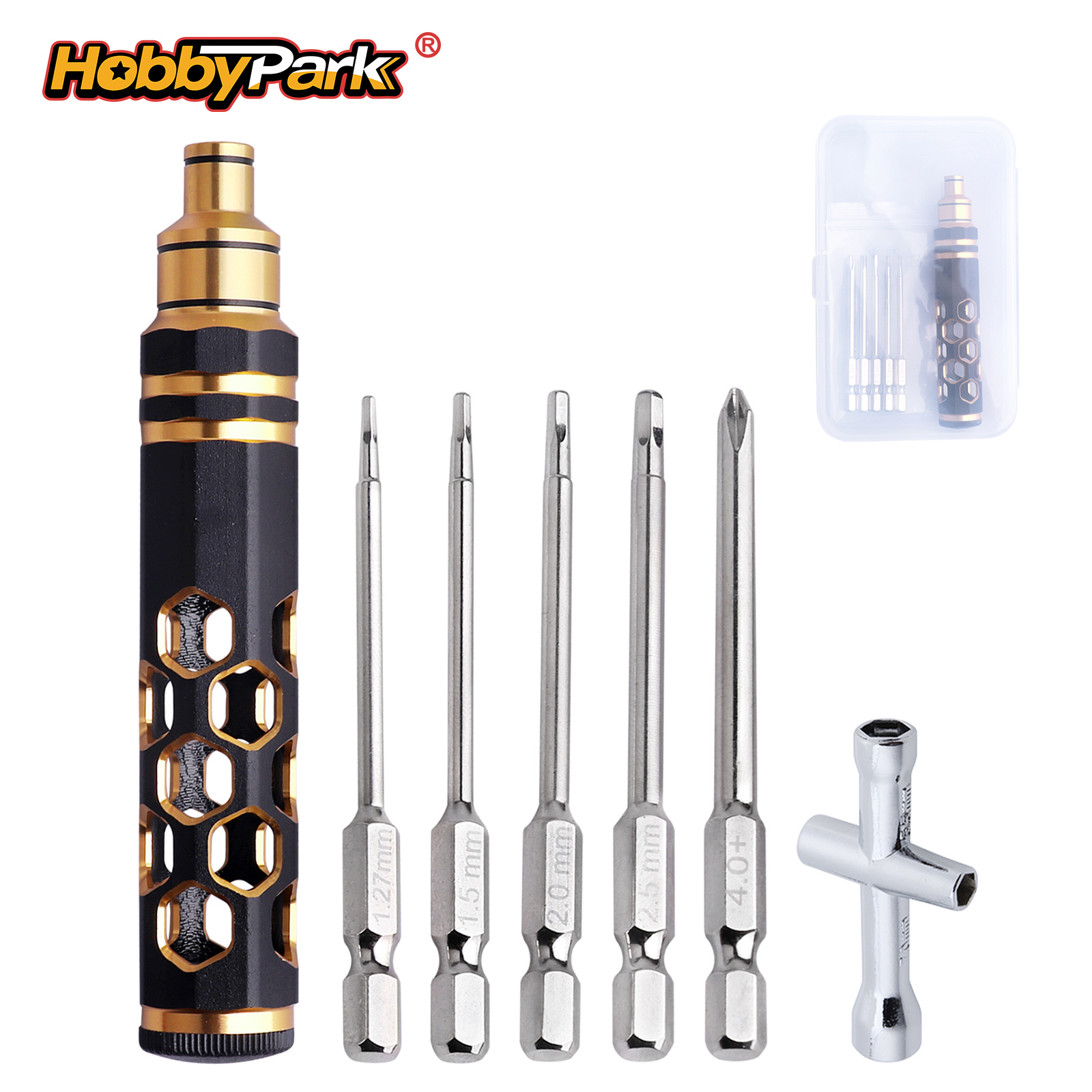 Rc Hobby Electric Screwdriver - Conjunto de Chaves de Fenda Hobbypark