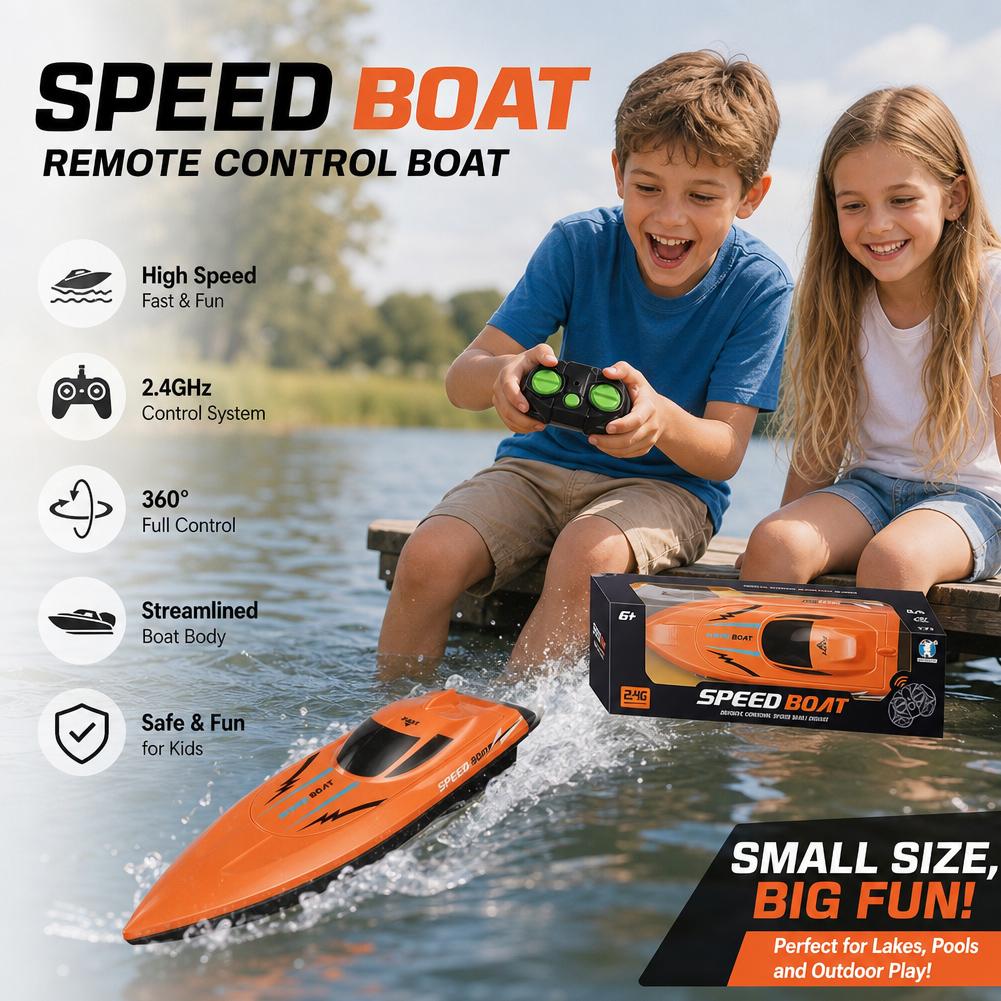 Barco RC de alta velocidade co - Rc Hobby Grade Boat avaliação e preço