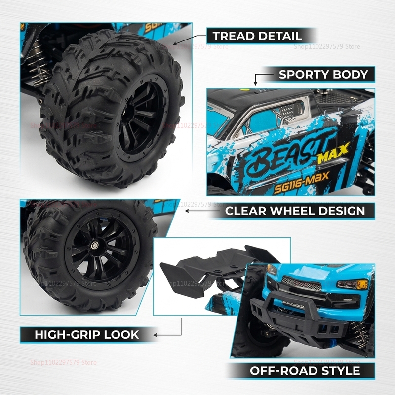 SG116‑MAX/PRO Caminhão Off-Roa - Rc Hobby Pro avaliação e preço