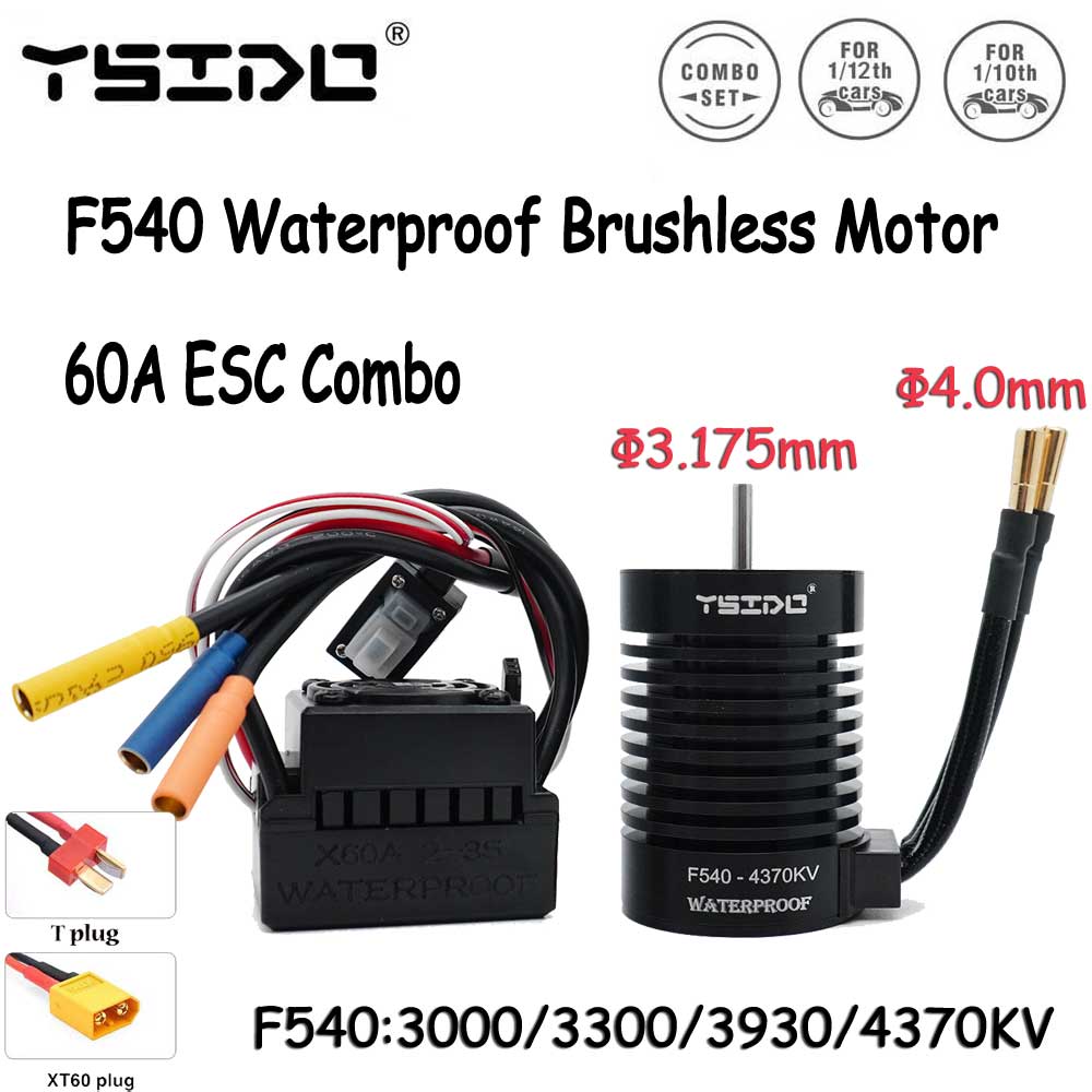 Motor Brushless Sensorless à P - Esc Waterproof 60A avaliação e preço