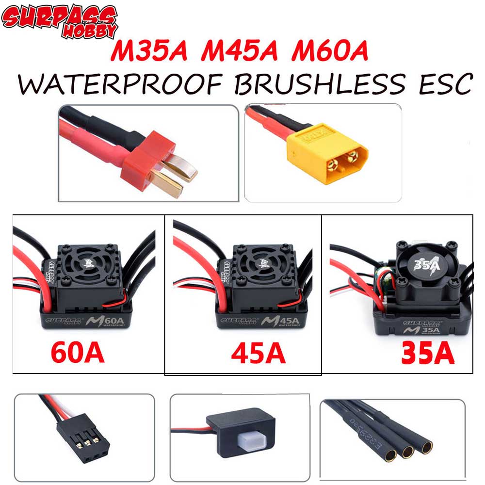ESC Brushless à Prova d'Água S - Esc Waterproof 60A avaliação e preço