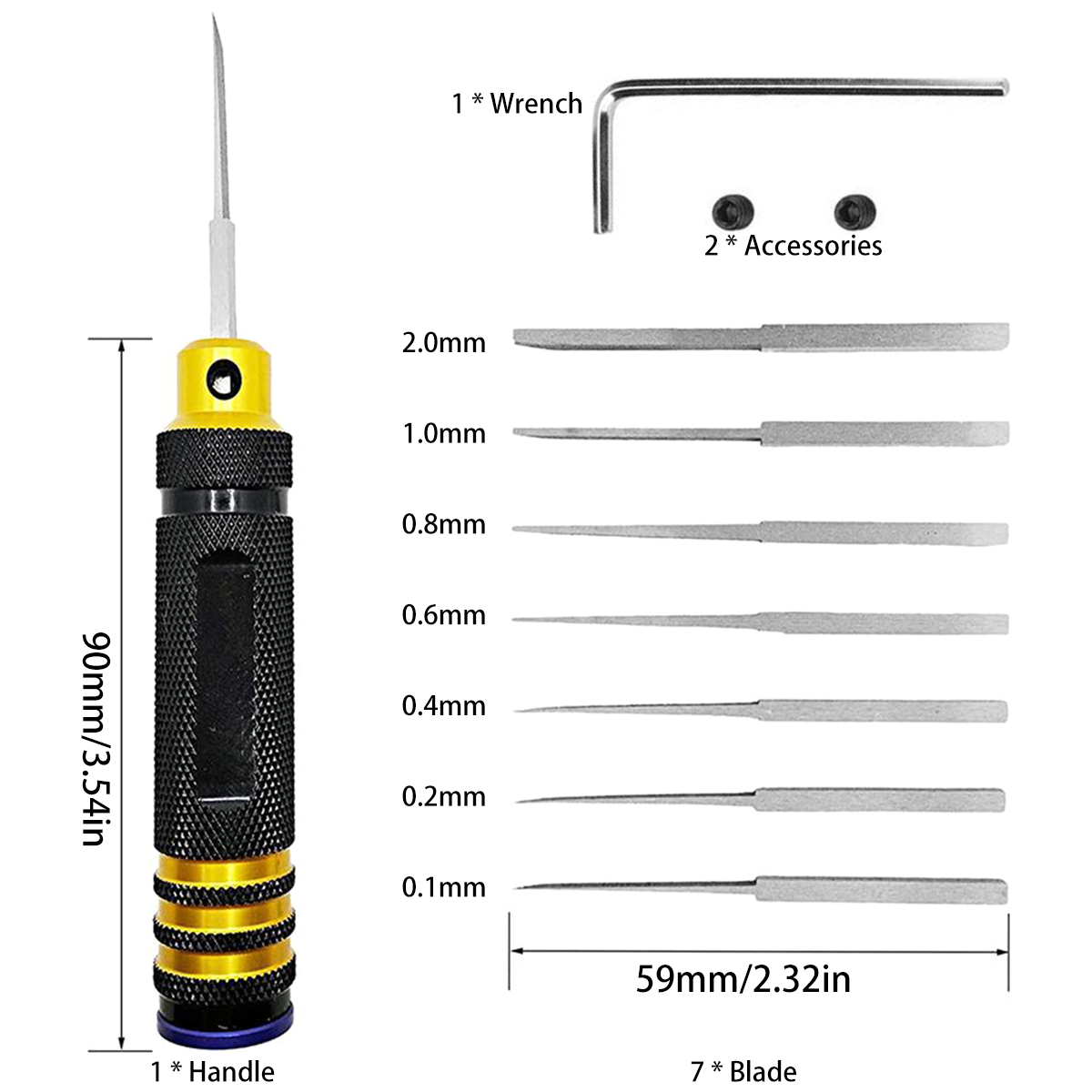 Modelo cinzel com lâminas gund - Rc Hobby Line avaliação e preço