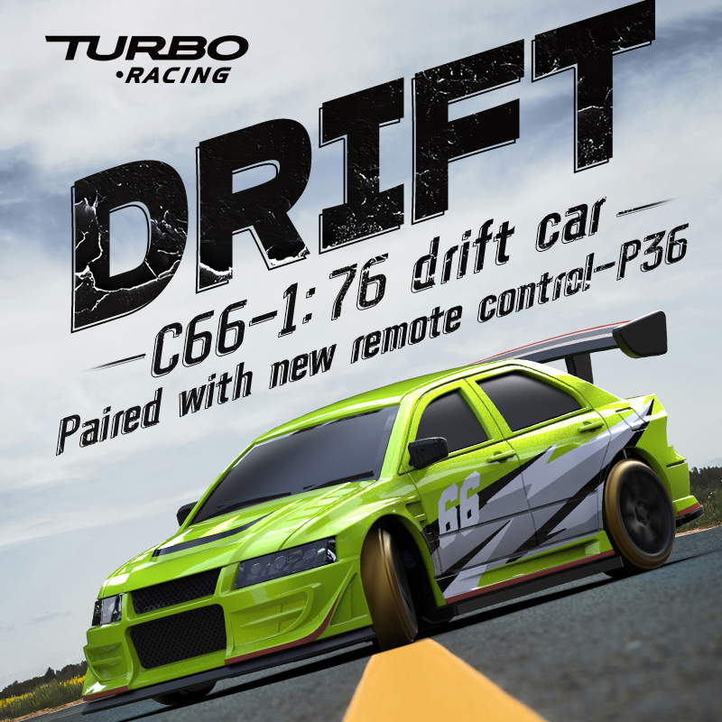 Turbo Racing 1:76 C66 Drift RC - Rc Hobby Pro avaliação e preço