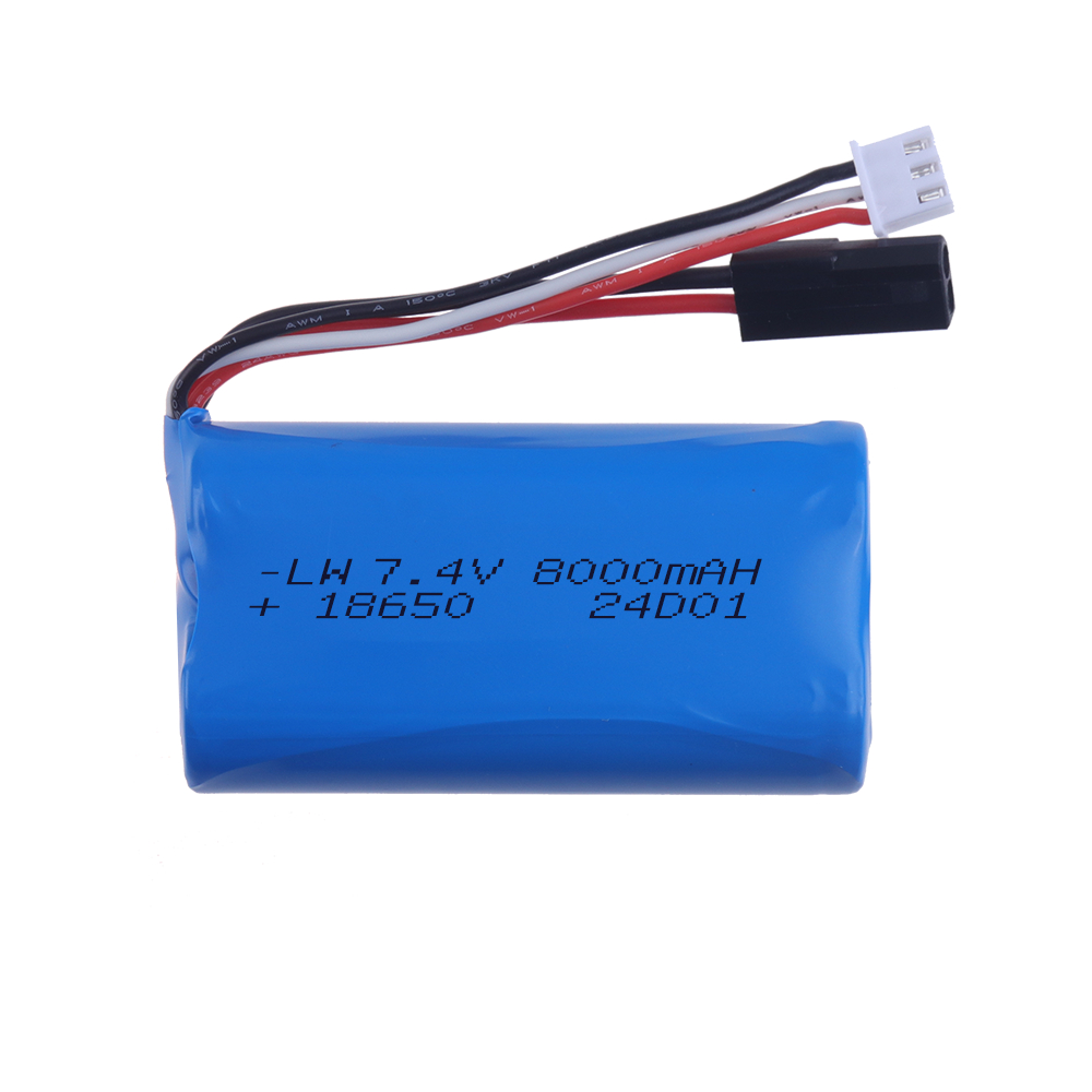 Bateria (5500 Plug) 18650 7.4V - Rc Hobby Vehicles avaliação e preço