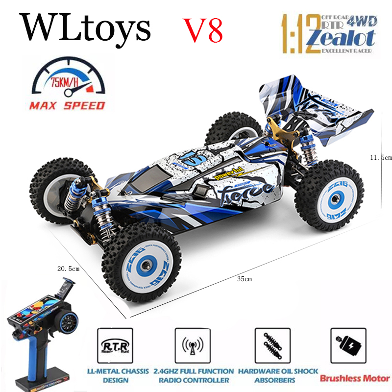 WLtoys 124017 124007   75 km/h - Rc Hobby Pro avaliação e preço