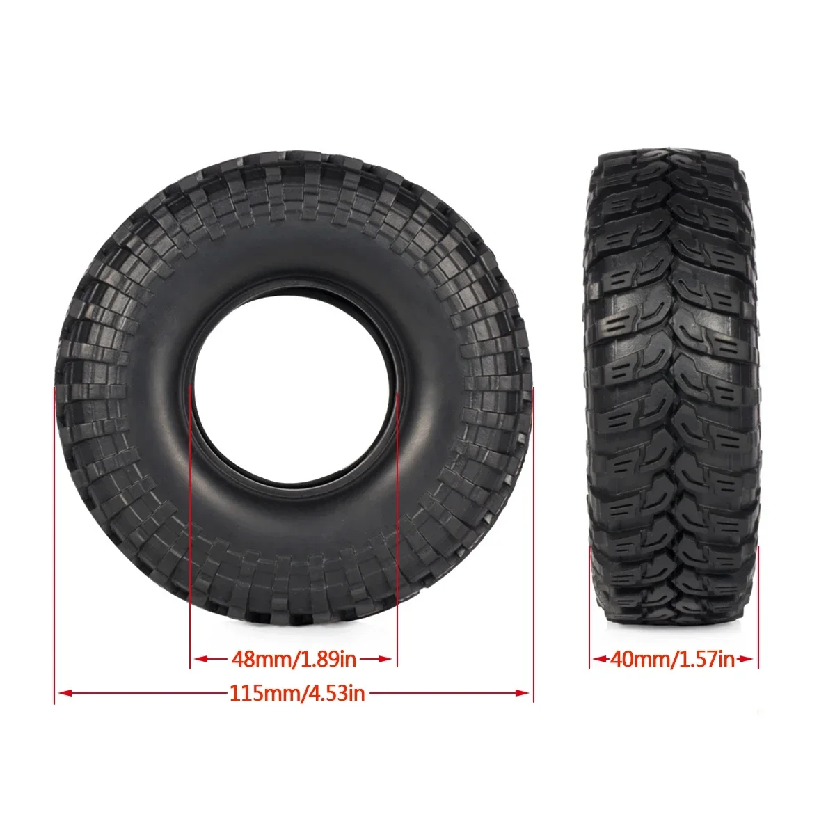 Pneus de borracha com espuma d - Rc Tire Foam Insert avaliação e preço