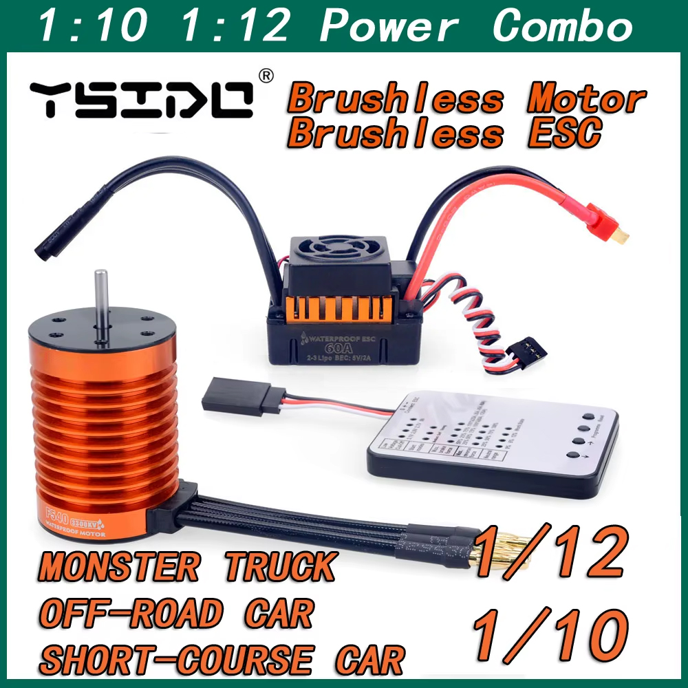 1/10 1/12 1/14 RC Parte à prov - Esc Waterproof 60A avaliação e preço