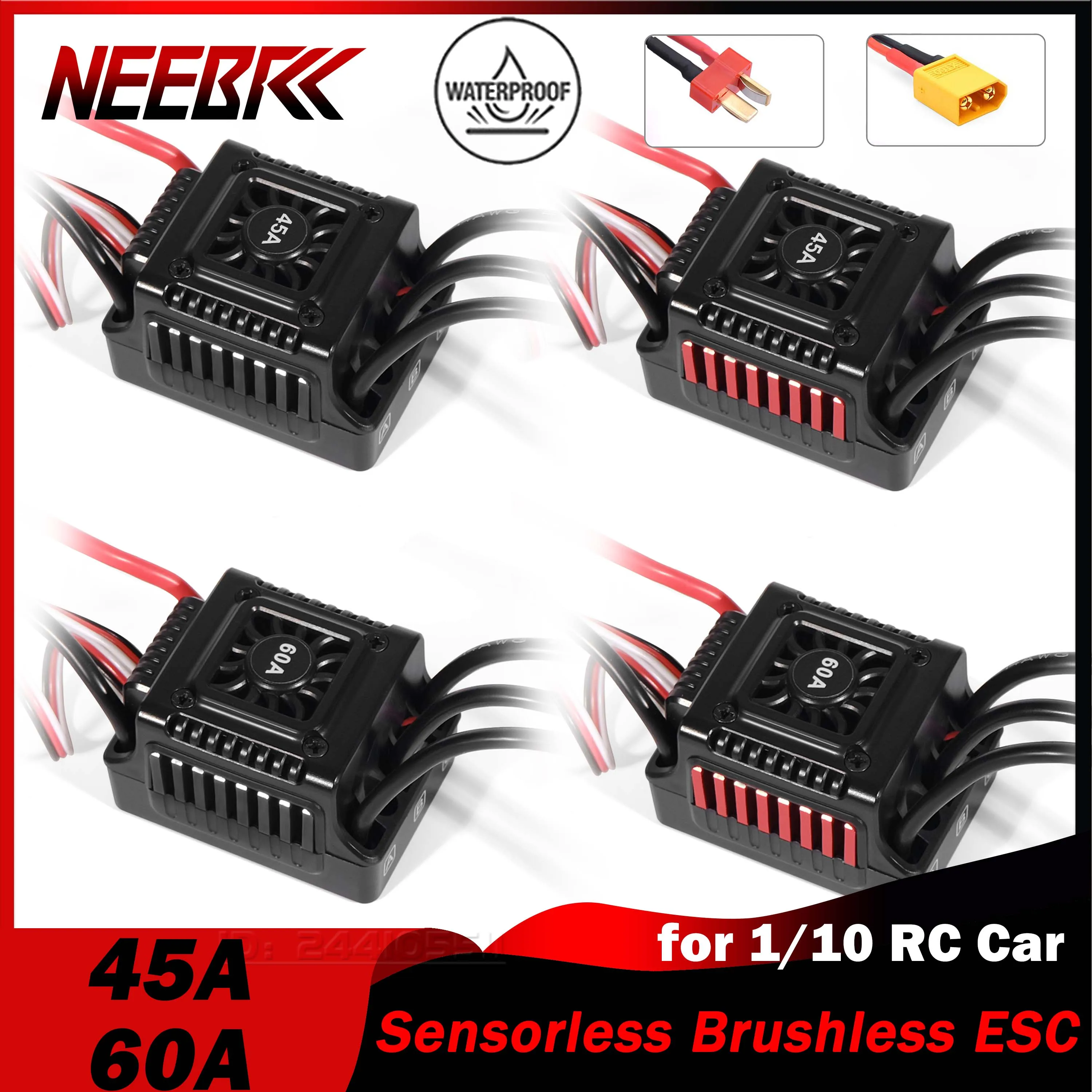 Neebrc 45a 60a sensorless sem  - Esc Waterproof 60A avaliação e preço
