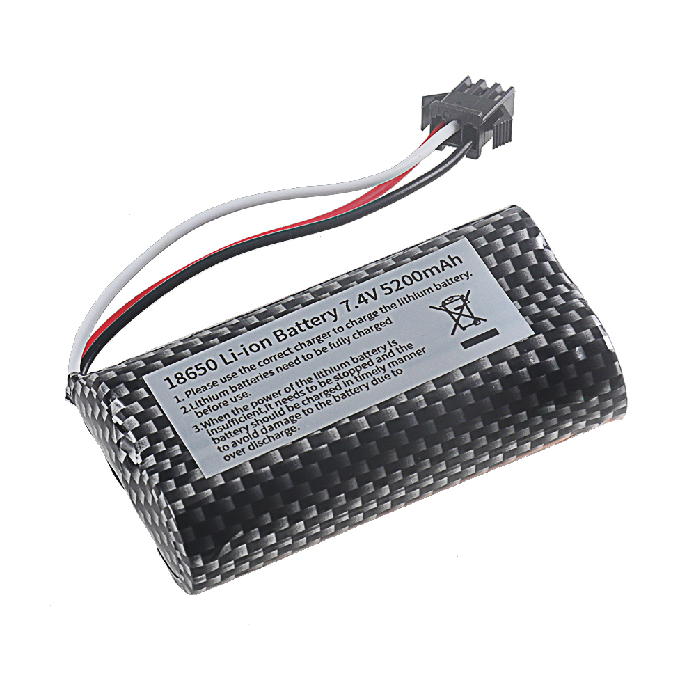 18650 li-ion 7.4v 5200mah bate - Rc Hobby Vehicles avaliação e preço