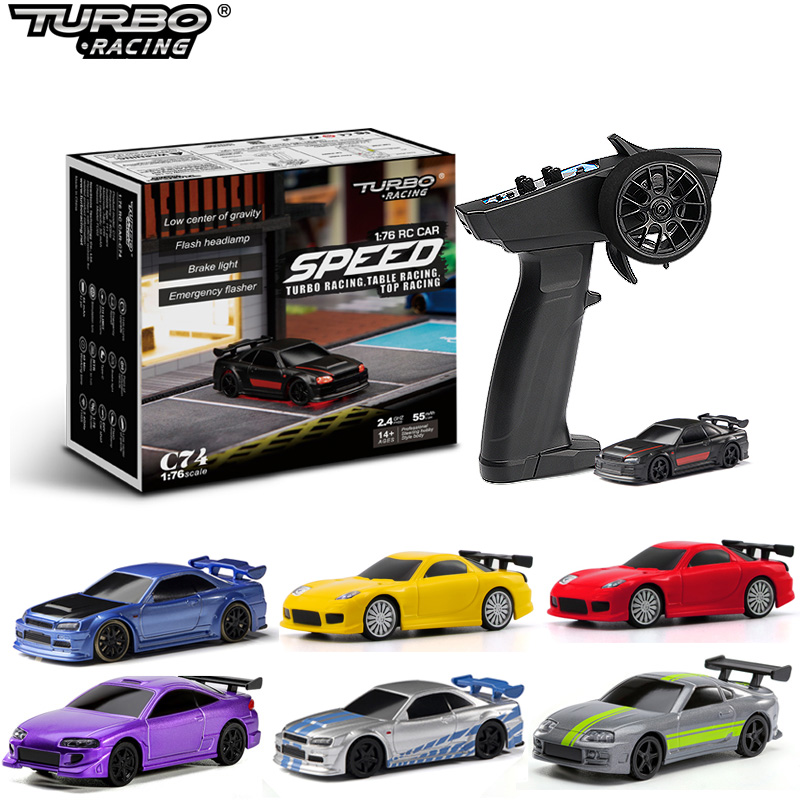 Turbo Racing 1:76 C64 C73 C72  - Rc Hobby Pro avaliação e preço
