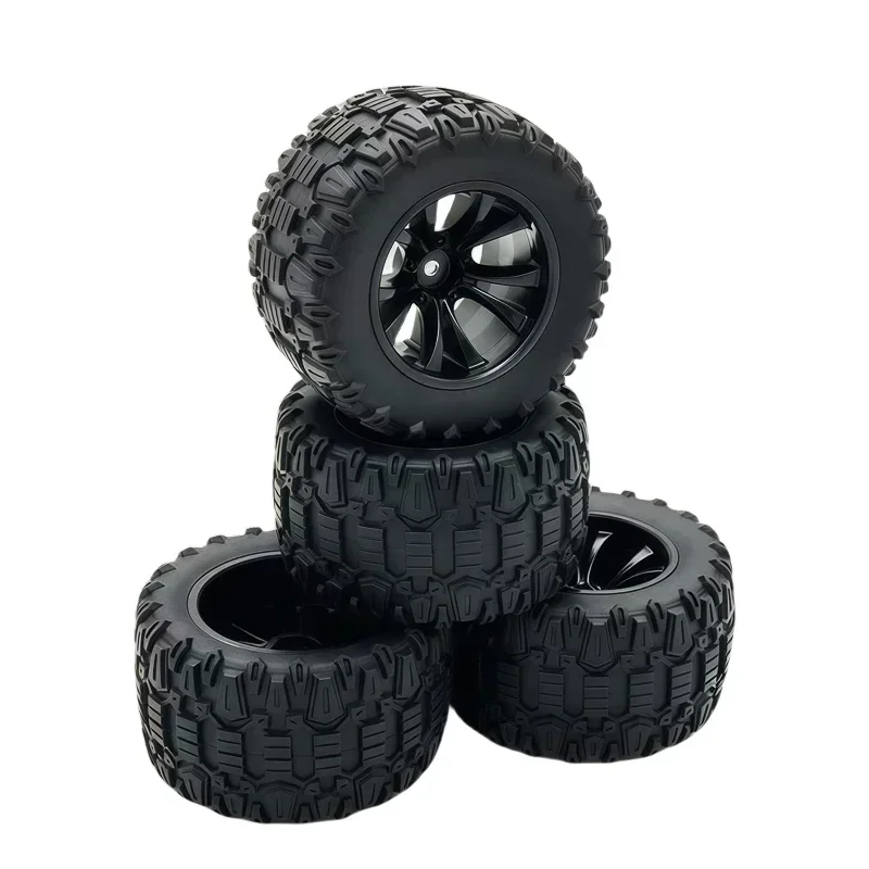 4 Pneus de Borracha Hexagonais - Rc Truck Monster avaliação e preço