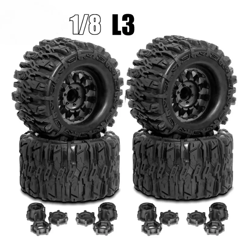 4 Pneus de Borracha Esponjosa  - Rc Truck Monster avaliação e preço